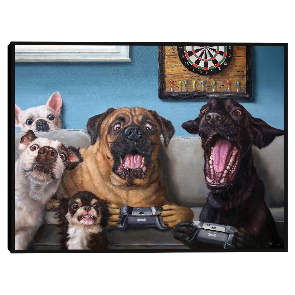 Gamers Unframed Wall Canvas