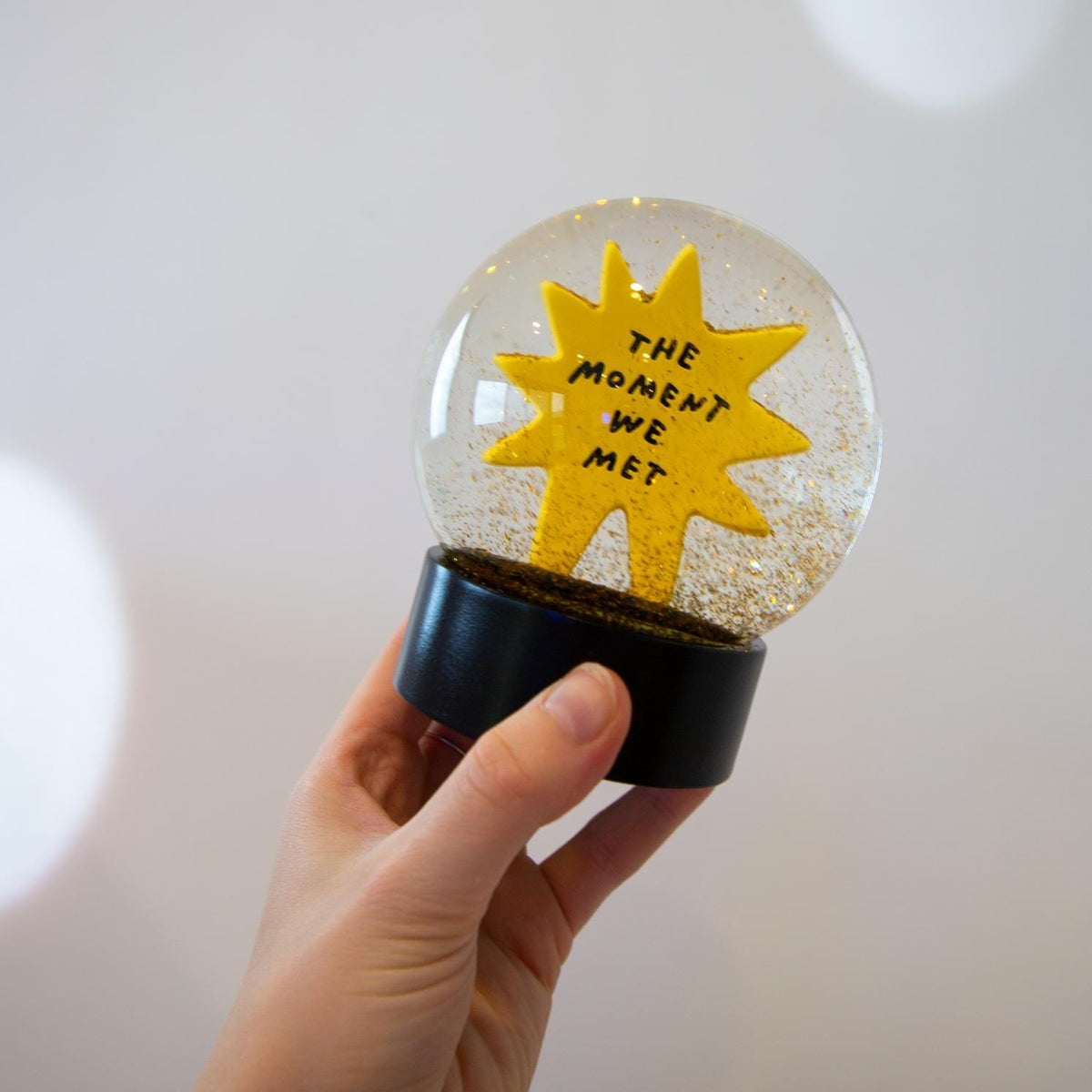 Third Drawer Down x Adam JK The Moment We Met Snow Globe