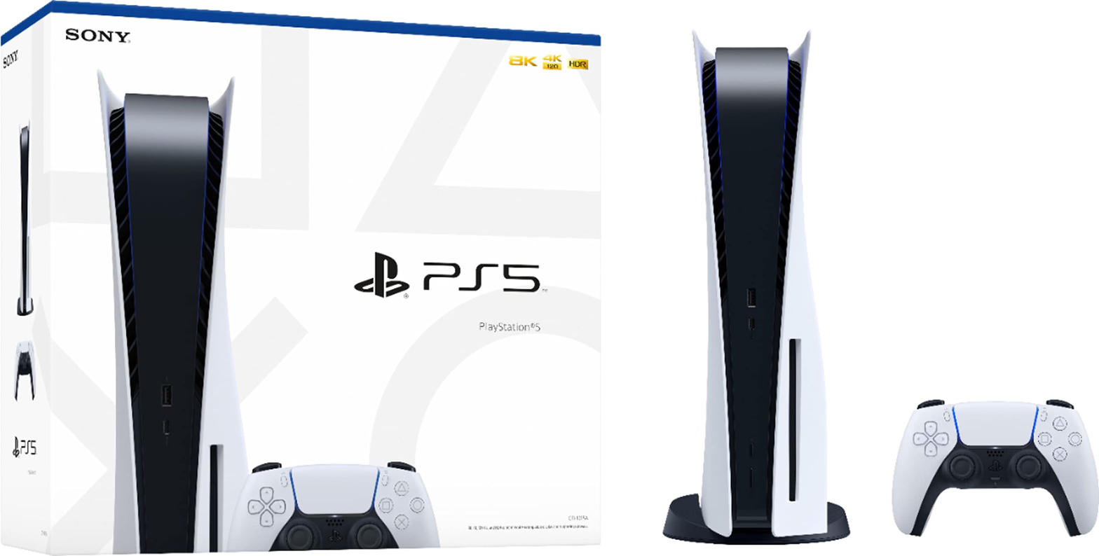 PlayStation 5 Disc Console (Renewed)